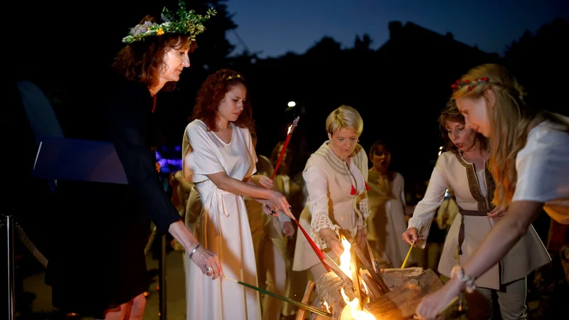 Fotografija: Lani je na Rožniku slavila Veronika Simoniti FOTO: Blaz Samec