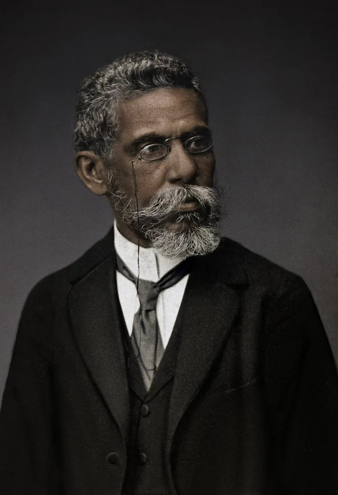 Machado de Assis, ki se je kot mulat in potomec sužnjev rodil v Riu de Janeiru, je svojo (literarno) pot začel kot tiskarski vajenec in genialen samouk. FOTO: Wikimedia Commons