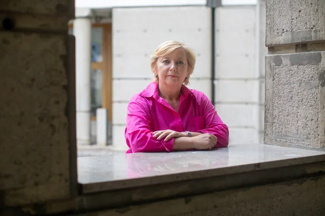 Darja Groznik je radijska novinarka in predsednica Zveze prijateljev mladine Slovenije. FOTO: Voranc Vogel/Delo