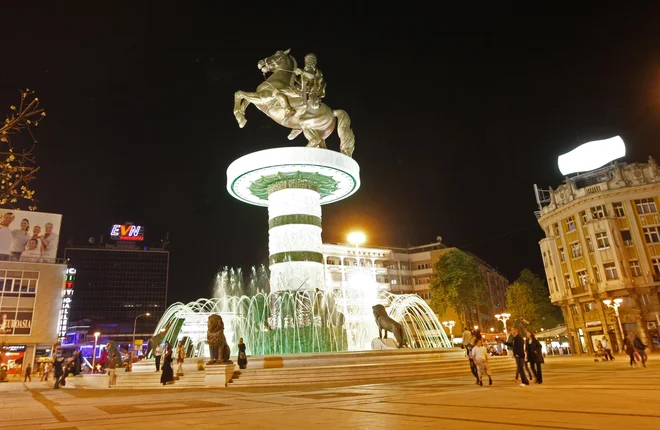 Skopje FOTO: Tomi Lombar/Delo