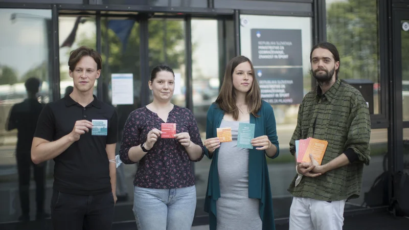 Fotografija: Študentska organizacija se zahtevam iniciative ni pridružila. FOTO: Jure Eržen/Delo