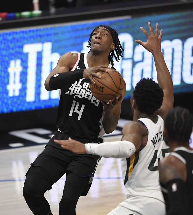 Terance Mann je dosegel 39 točk za Clippers. FOTO: Kevork Djansezian/AFP