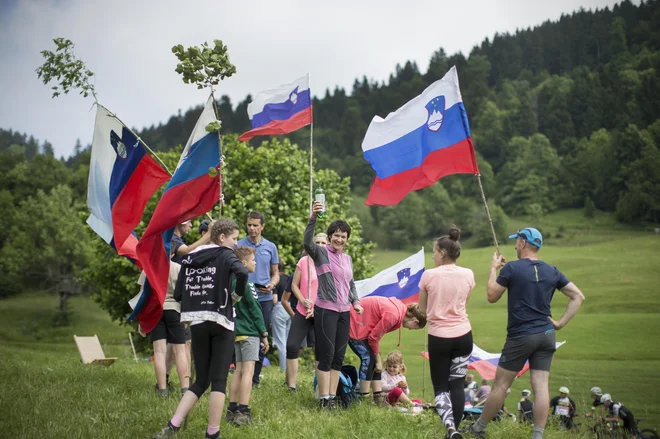 Navijači na Franji. FOTO: Jure Eržen/Delo