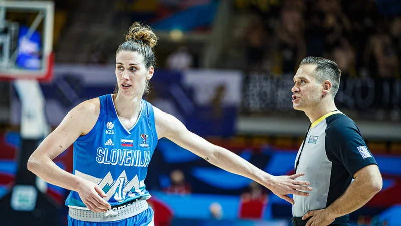 Fotografija: Eva Lisec se je izkazala v ključnih trenutkih. FOTO: Fiba