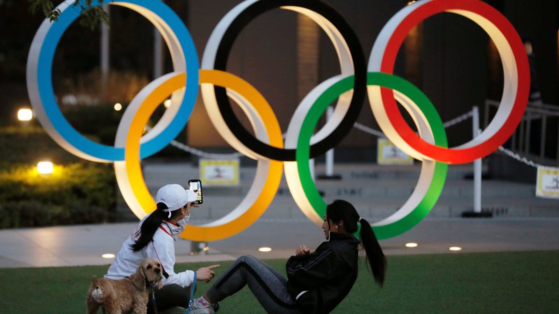 Fotografija: Tokio v pričakovanju olimpijskih iger. FOTO: Kim Kyung-hoon/Reuters
