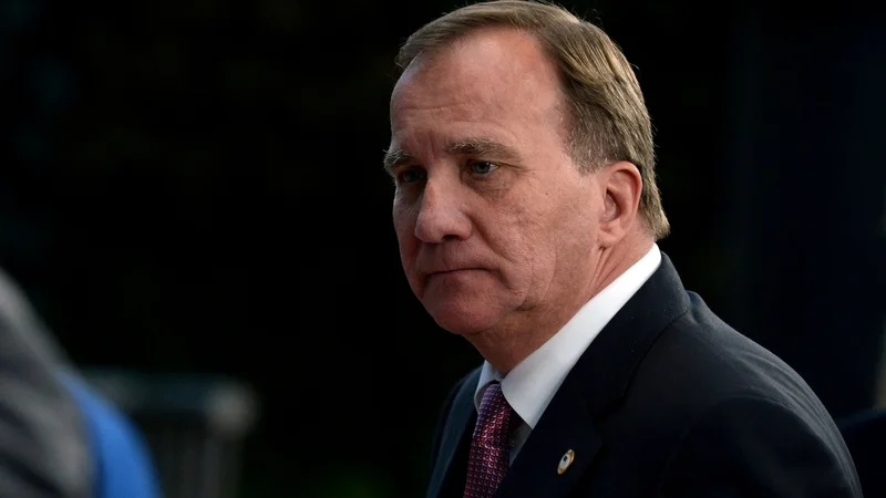 Fotografija: Švedski premier Stefan Löfven je na oblasti od leta 2014. Foto: Johanna Geron/Reuters