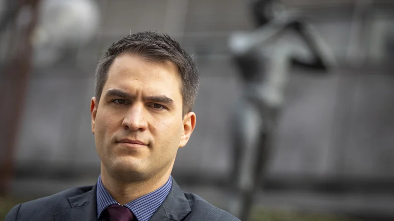 Fotografija: Andrej Grah Whatmough, generalni direktor RTV Slovenija, za dodatna pojasnila za Delo ni bil dosegljiv. FOTO: Voranc Vogel/Delo
