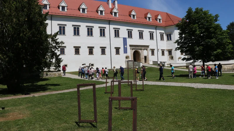 Fotografija: Negovski grad ima vedno več zanimive vsebine in je vedno bolje obiskan. Krambergerjeva spominska soba bo zanimiva dopolnitev. FOTO: Jože Pojbič/Delo