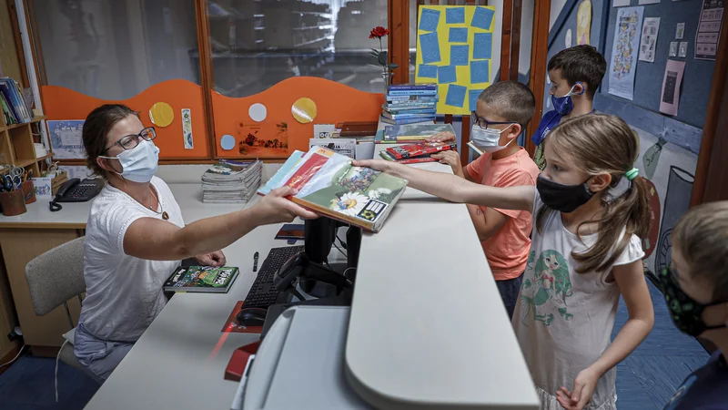 Fotografija: Še jutri bodo šole odprle vrata za učence in dijake. Koliko znanja so pridobili med epidemijo, ni povsem znano. FOTO: Jože Suhadolnik/Delo