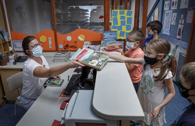 Še jutri bodo šole odprle vrata za učence in dijake. Koliko znanja so pridobili med epidemijo, ni povsem znano. FOTO: Jože Suhadolnik/Delo