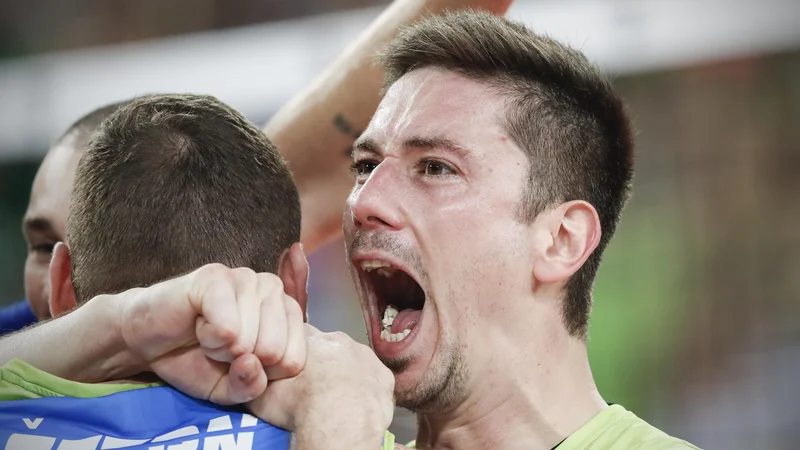 Fotografija: Slovenci kažejo odlične igre v Riminiju. FOTO: Uroš Hočevar