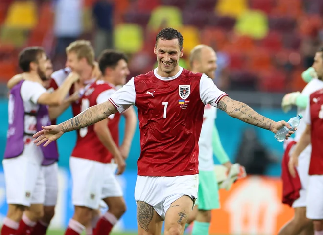 Avstrijski reprezentant Marko Arnautović je izjemno samozavesten mož, kar je pritrdil tudi Jose Mouirnho. FOTO: Marko Djurica/Reuters