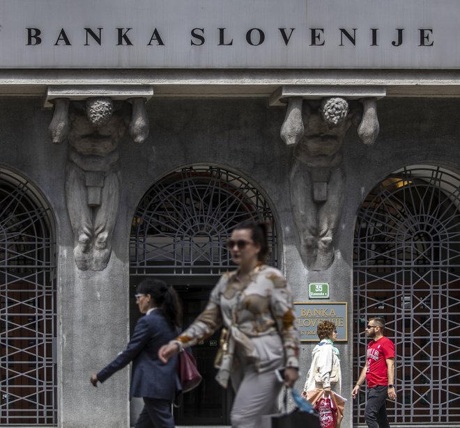 Ustanovitev Banke Slovenije je bil eden od mejnikov gopodarskega osamosvajanja. FOTO: Voranc Vogel/Delo