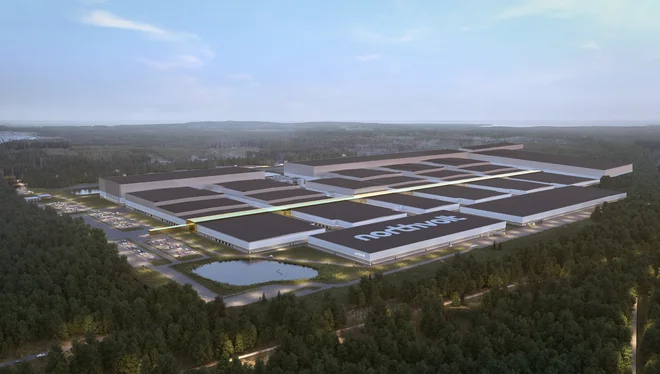 V Evropi bo v prihodnjih letih zraslo več kot 40 tovarn sodobnih baterij.<br />
FOTO: Northvolt