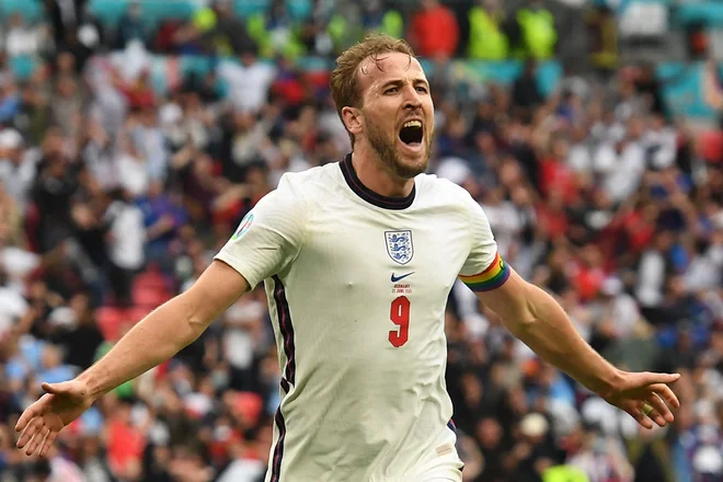Harry Kane je z drugim golom prinesel olajšanje v angleške vrste. FOTO: Andy Rain/AFP