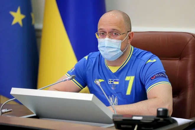 Premier Denis Šmigal FOTO: AFP