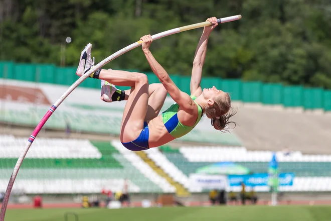 Tina Šutej ohranja pred Tokiem dobro formo. FOTO: Peter Kastelic/AZS