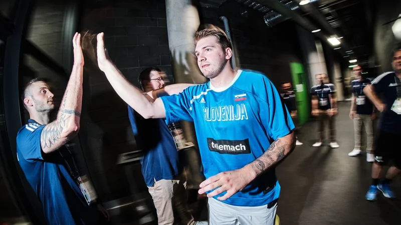 Fotografija: Luka Dončić je glavni adut Slovenije za preboj v Tokio. FOTO: Fiba
