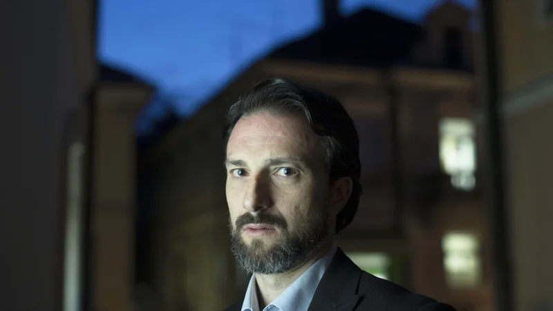 Fotografija: Ustavni pravnik Andraž Teršek ne bo več predaval na Novi univerzi. FOTO: Eržen/Delo