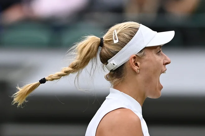 Angelique je uspešno prekinila črni tekmovalni niz. FOTO: Glyn Kirk/AFP