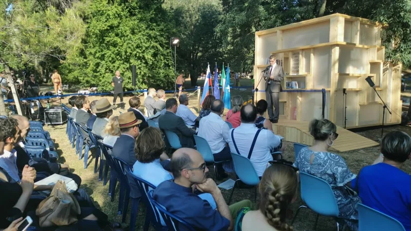 Odprtje inštalacije Moja bralna soba Foto Arhiv Mzz