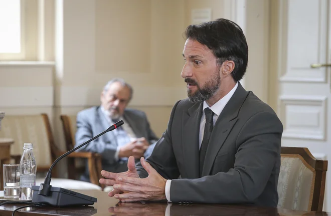 Andraž Teršek trdi, da navedba Nove univerze, da je odpoved dal sam, ne drži. FOTO: Jože Suhadolnik/Delo