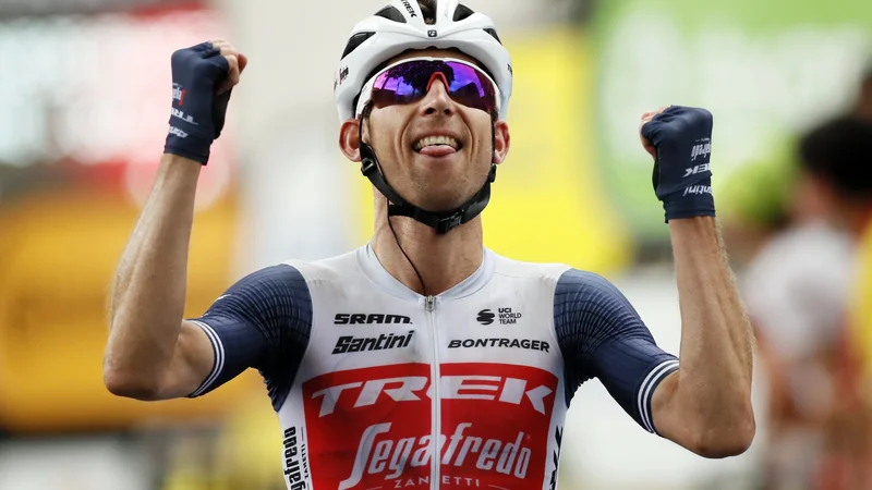 Fotografija: Bauke Mollema je slavil še svojo drugo etapno zmago na Touru. FOTO: Stephane Mahe Reuters