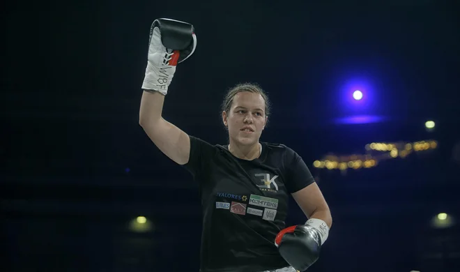 Ema Kozin mora zaradi višje sile še malce odložiti svojo vrnitev v ring. FOTO: Blaž Samec
