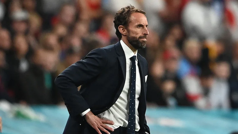 Fotografija: Angleški selektor Gareth Southgate si mora po šoku v finale eura najprej odpočiti. FOTO: Andy Rain/AFP