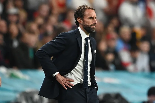 Angleški selektor Gareth Southgate si mora po šoku v finale eura najprej odpočiti. FOTO: Andy Rain/AFP