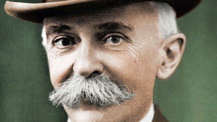 Fotografija: Pierre de Coubertin je ustanovitelj sodobnega olimpizma. FOTO: O. G.