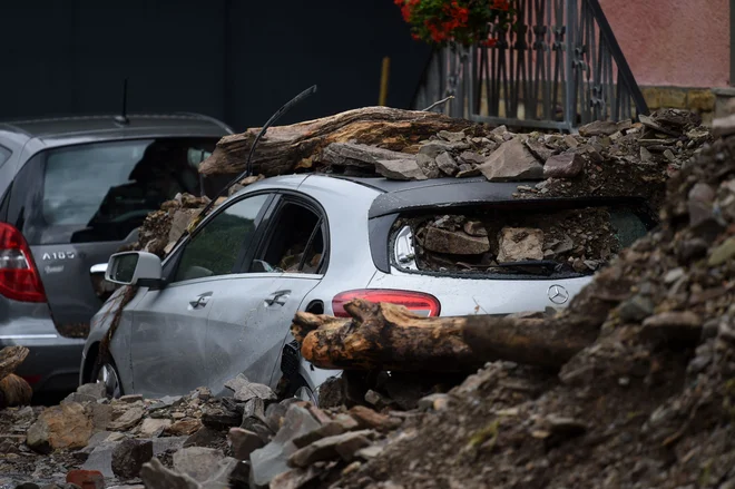 Prizor iz Hagena na zahodu Nemčije. FOTO: Ina Fassbender/AFP