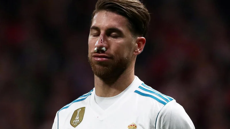 Fotografija: Sergio Ramos je nosil dres Reala od leta 2005 in postal tudi kapetan slavnega madridskega kluba. FOTO: Reuters