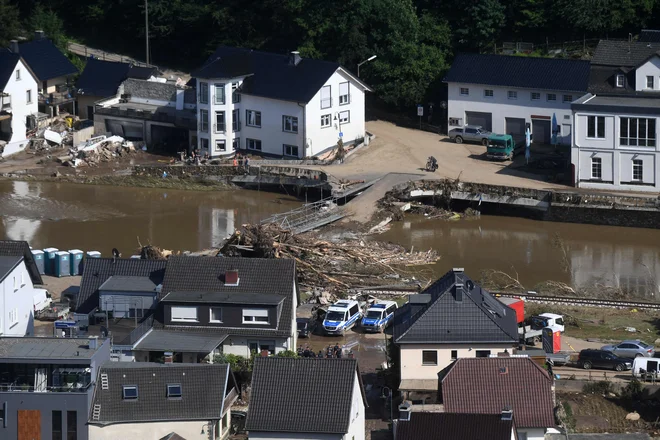 Mesto Dernau v Porenje-Pfalškem. FOTO: Christof Stache/AFP