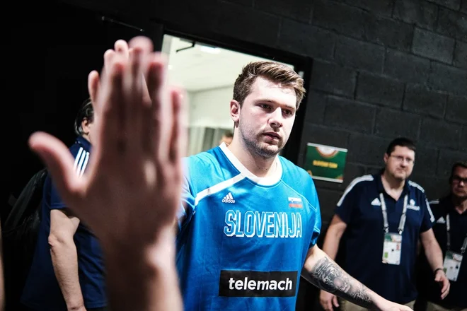 Luka Dončić je prevzel vlogo vodje reprezentance. FOTO:&nbsp;Fiba