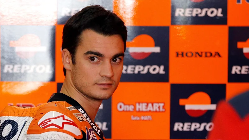 Fotografija: Dani Pedrosa bo spet tekmovalno sedel na motor. FOTO: Heino Kalis/Reuters