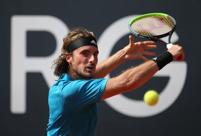 Stefanos Tsitsipas je eden od najvidnejših zastopnikov novega teniškega rodu. FOTO: Cathrin Mueller/Reuters