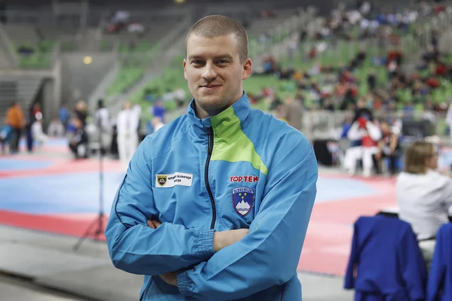 Ivan Trajkovič je že vrsto let eden najboljših tekvondoistov v težki kategoriji. FOTO: Leon Vidic/Delo