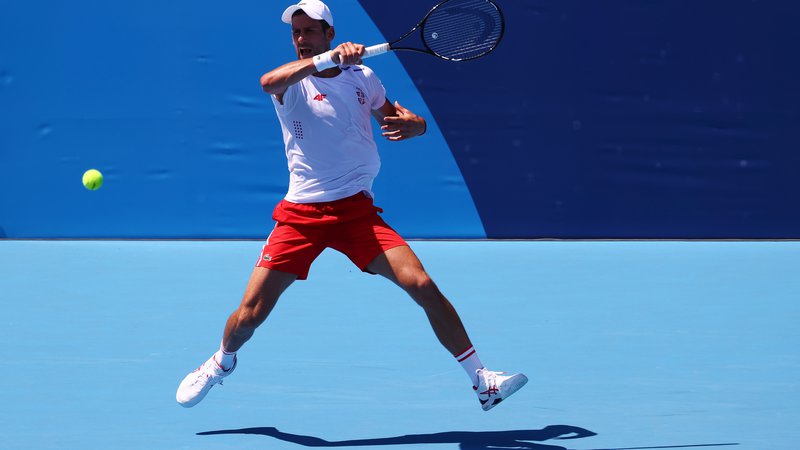 Fotografija: Novak Đoković je favorit olimpijskega teniškega turnirja. FOTO: Mike Segar/Reuters