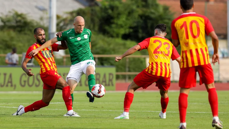 Fotografija: Olimpija je z 1:0 premagala Birkirkaro. FOTO: Voranc Vogel