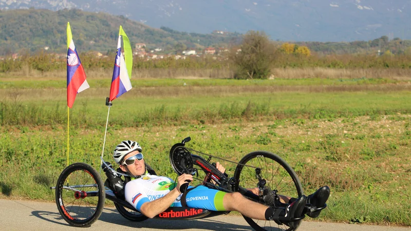 Fotografija: Trening po daljah Vipavske doline. FOTO: osebni arhiv