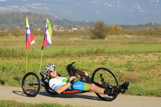 Trening po daljah Vipavske doline. FOTO: osebni arhiv