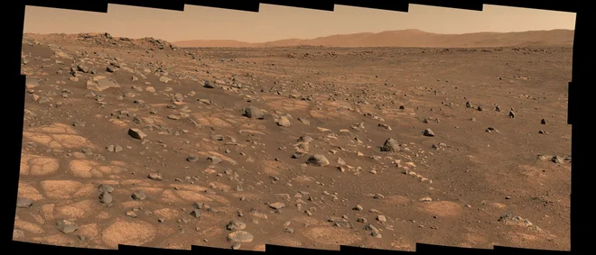 Mars nima magnetnega polja, ki bi ga ščitilo pred sevanjem. FOTO: NASA/JPL-Caltech/AFP