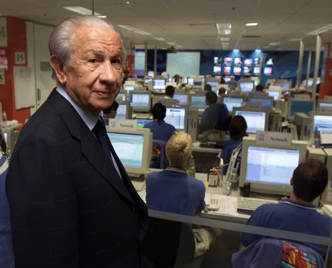 Juan Antonio Samaranch je odprl vrata slovenskemu sprejemu v olimpijsko druščino. FOTO: Andrew Wong/Reuters