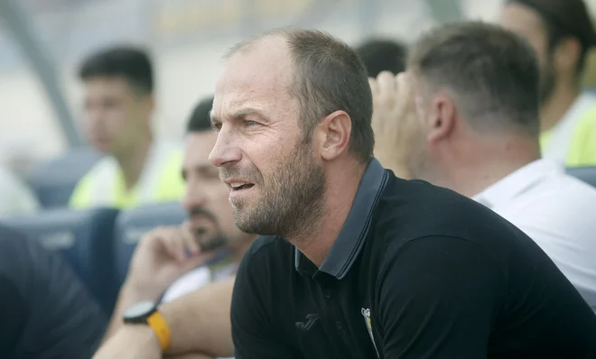 Rok Hanžič je odlično pripravil svoje varovance. FOTO: Blaž Samec/Delo