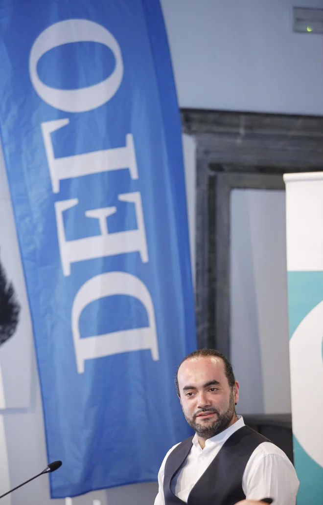 <strong>Francesco Ivan Ciampa</strong> je včeraj povedal, da mu je vaja z orkestrom SNG Opera in balet pokazala, da ljubljanski glasbeniki premorejo duha italijanske glasbe. FOTO: Jože Suhadolnik