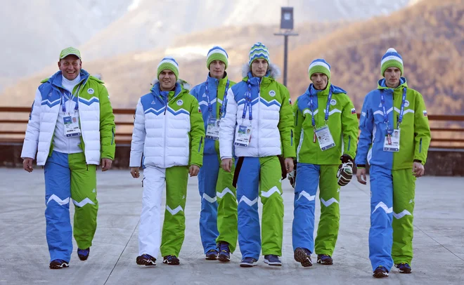 Ena udarnejših uradnih olimpijskih kolekcij je bila gotovo tista, oblikovana za Soči, je prepričan oblikovalec Sandi Murovec. FOTO: Matej Družnik/ Delo