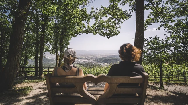 Grmada, najvišja točka na poti trapistov FOTO: CPT Krško