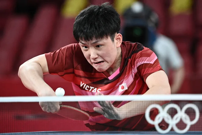 Tomokazu Harimoto ni našel recepta proti Jorgiću. FOTO: Anne-Christine Poujoulat/AFP