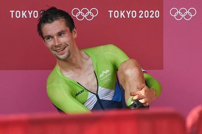 Primož Roglič je dobil zadoščenje. FOTO: Greg Baker/AFP